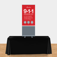 Retractable Table Top Banner Stands