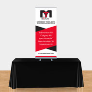 Retractable Table Top Banner Stands