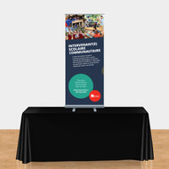 Retractable Table Top Banner Stands