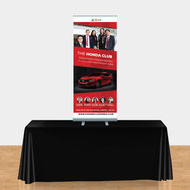 Retractable Table Top Banner Stands