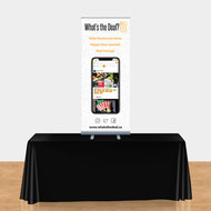 Retractable Table Top Banner Stands